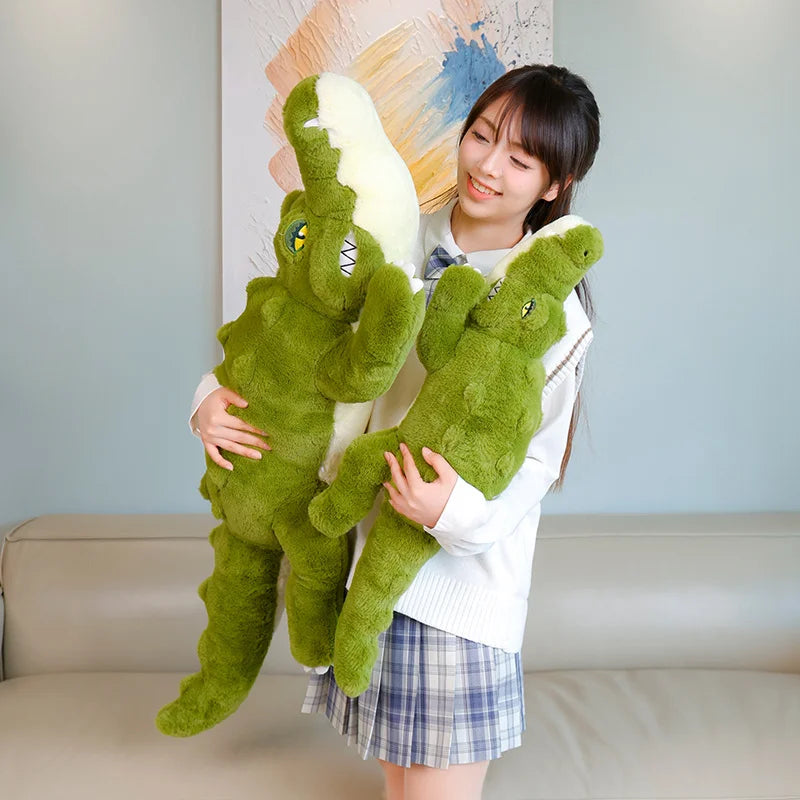 kawaiies-softtoys-plushies-kawaii-plush-Angry Giant Green Crocodile Plushies Soft toy 