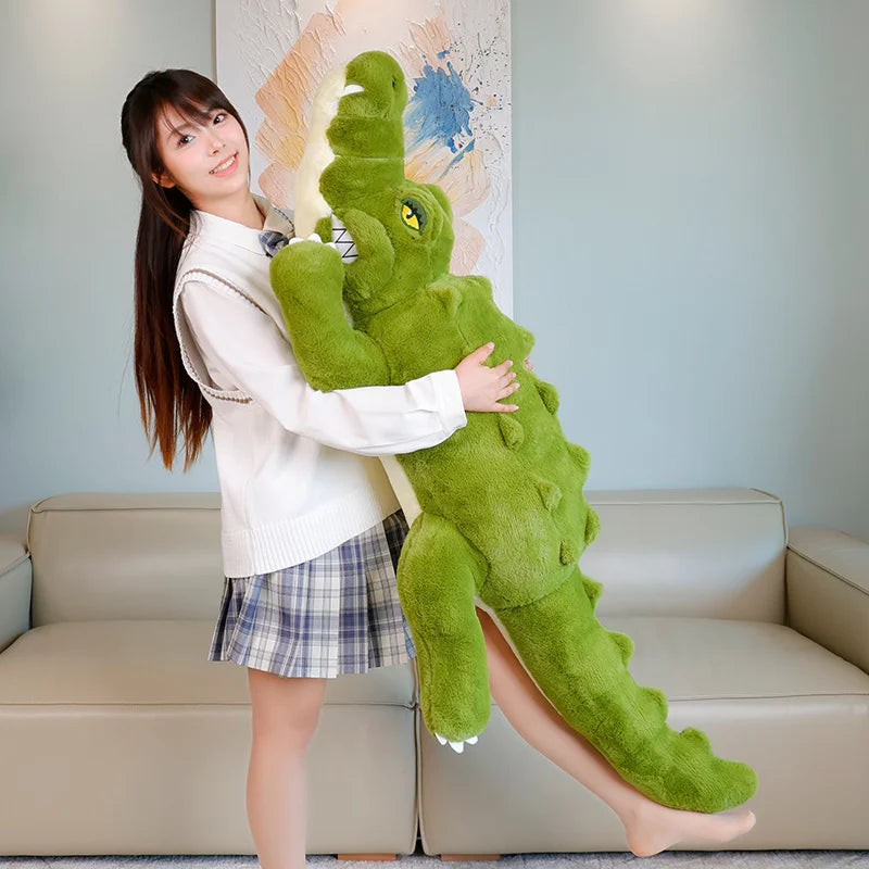 kawaiies-softtoys-plushies-kawaii-plush-Angry Giant Green Crocodile Plushies Soft toy 