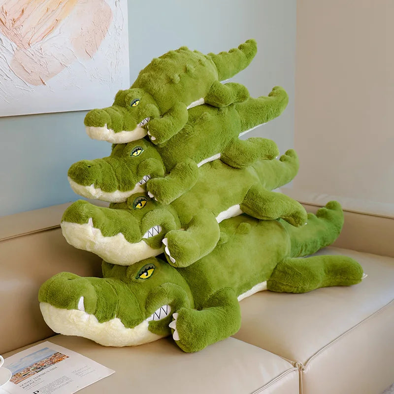 kawaiies-softtoys-plushies-kawaii-plush-Angry Giant Green Crocodile Plushies Soft toy 