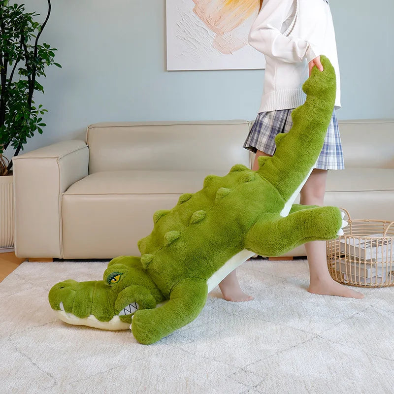 kawaiies-softtoys-plushies-kawaii-plush-Angry Giant Green Crocodile Plushies Soft toy 