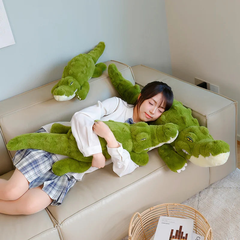 kawaiies-softtoys-plushies-kawaii-plush-Angry Giant Green Crocodile Plushies Soft toy 