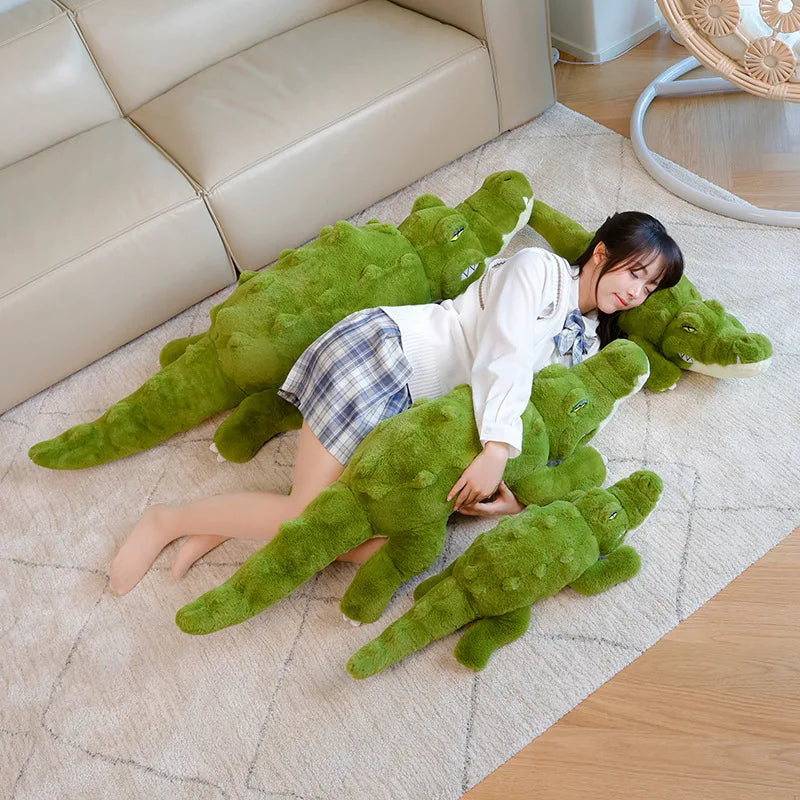 kawaiies-softtoys-plushies-kawaii-plush-Angry Giant Green Crocodile Plushies Soft toy 