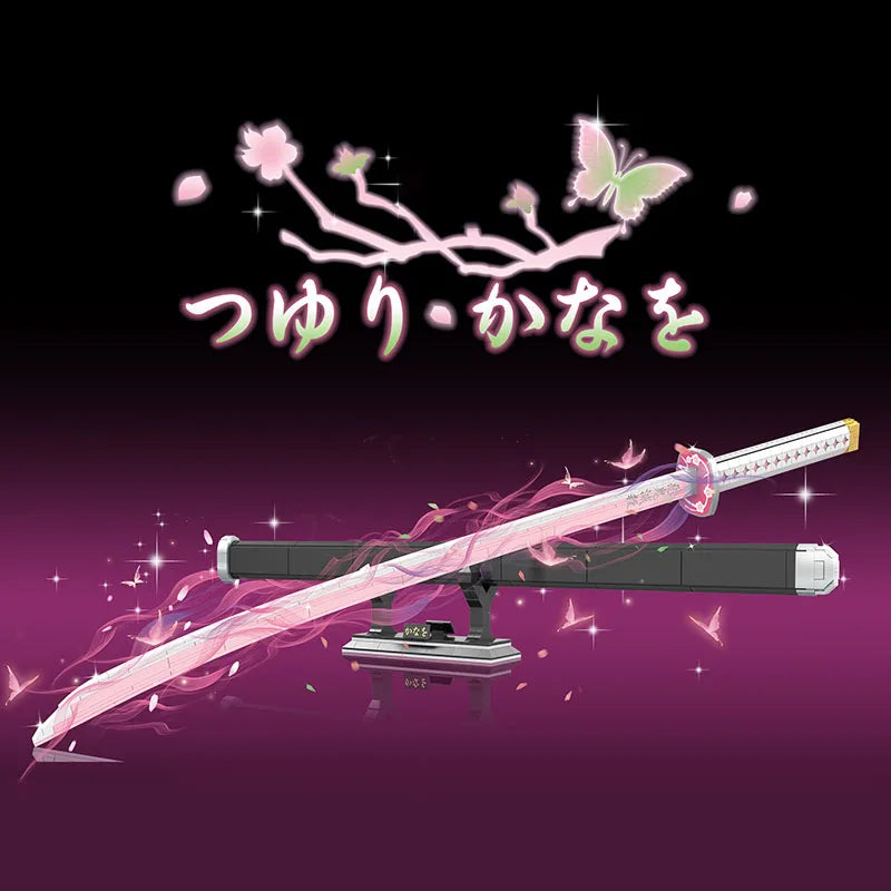 kawaiies-softtoys-plushies-kawaii-plush-Anime Demon Slayer Kanao Tsuyuri Sword Building Set Build it 