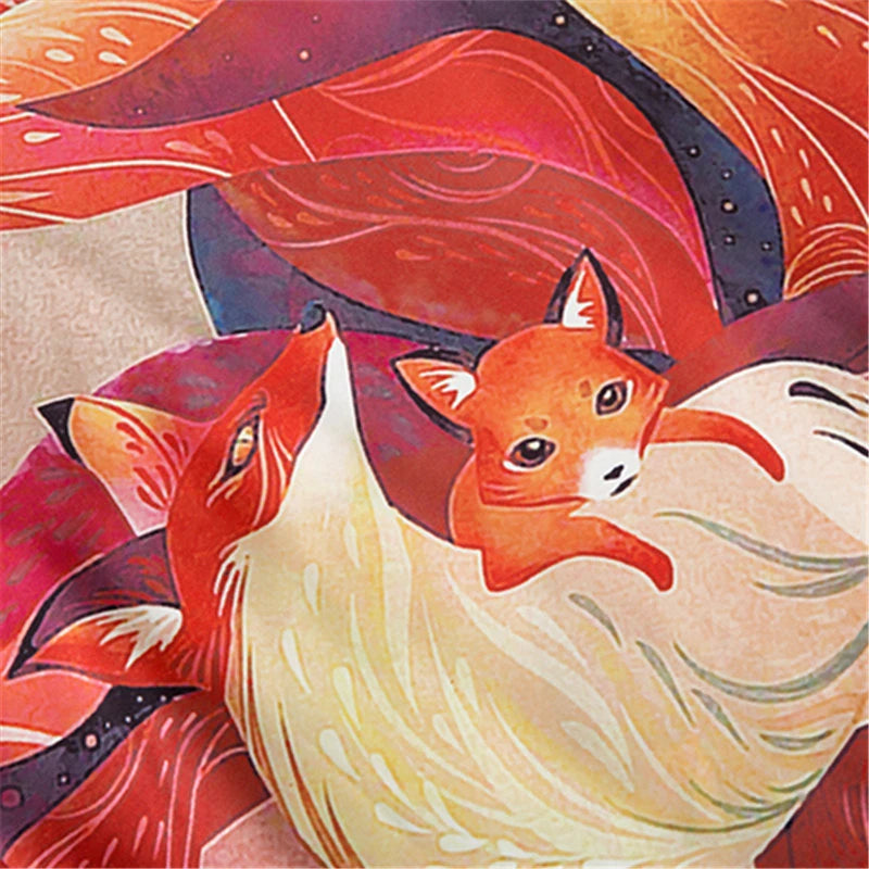 kawaiies-softtoys-plushies-kawaii-plush-Anime Nine Tailed Fox Unisex Kimono Kimono 