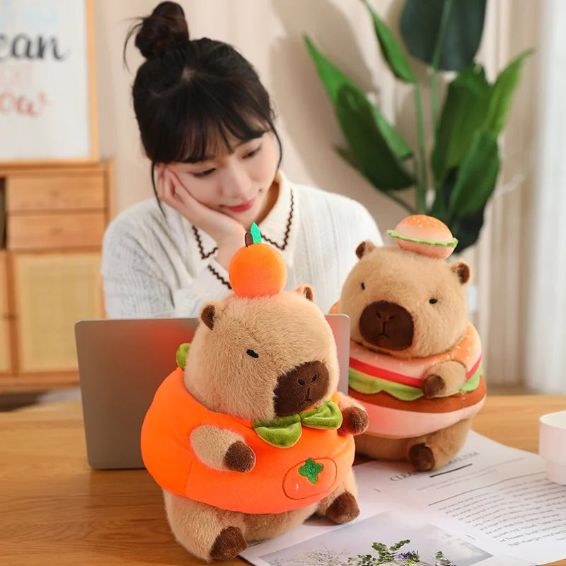 kawaiies-softtoys-plushies-kawaii-plush-Baby Capybara Animal Dress-up Plushie Collection Soft toy 