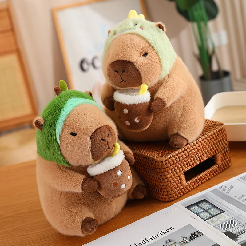 kawaiies-softtoys-plushies-kawaii-plush-Baby Capybara Animal Dress-up Plushie Collection Soft toy 