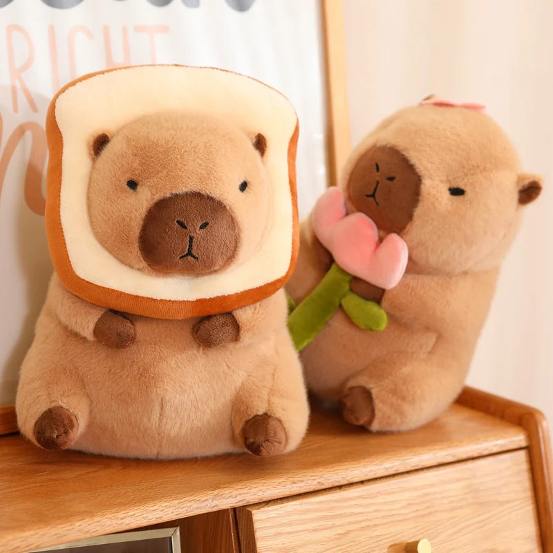 kawaiies-softtoys-plushies-kawaii-plush-Baby Capybara Animal Dress-up Plushie Collection Soft toy 