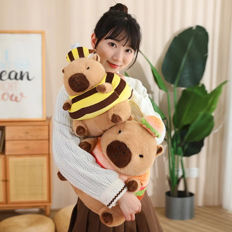 kawaiies-softtoys-plushies-kawaii-plush-Baby Capybara Animal Dress-up Plushie Collection Soft toy 