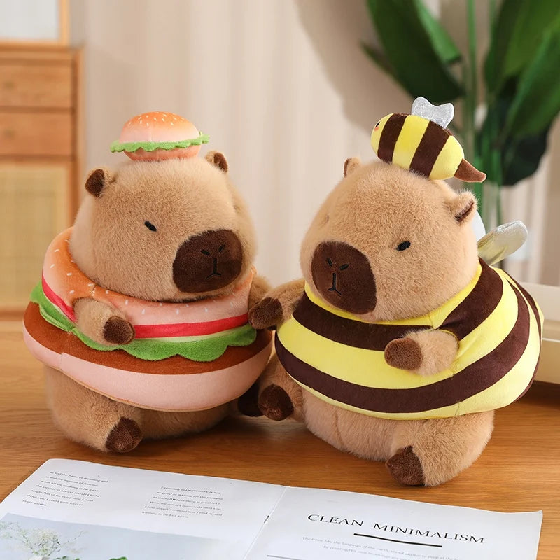 kawaiies-softtoys-plushies-kawaii-plush-Baby Capybara Animal Dress-up Plushie Collection Soft toy 