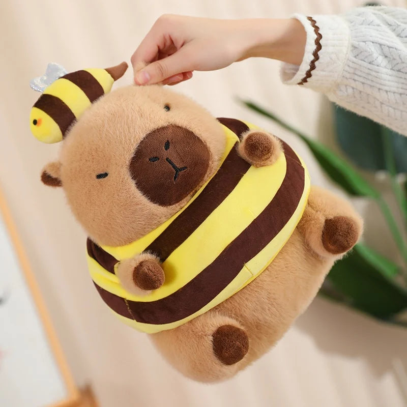 kawaiies-softtoys-plushies-kawaii-plush-Baby Capybara Animal Dress-up Plushie Collection Soft toy 