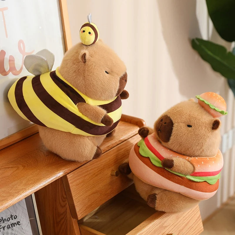 kawaiies-softtoys-plushies-kawaii-plush-Baby Capybara Animal Dress-up Plushie Collection Soft toy 