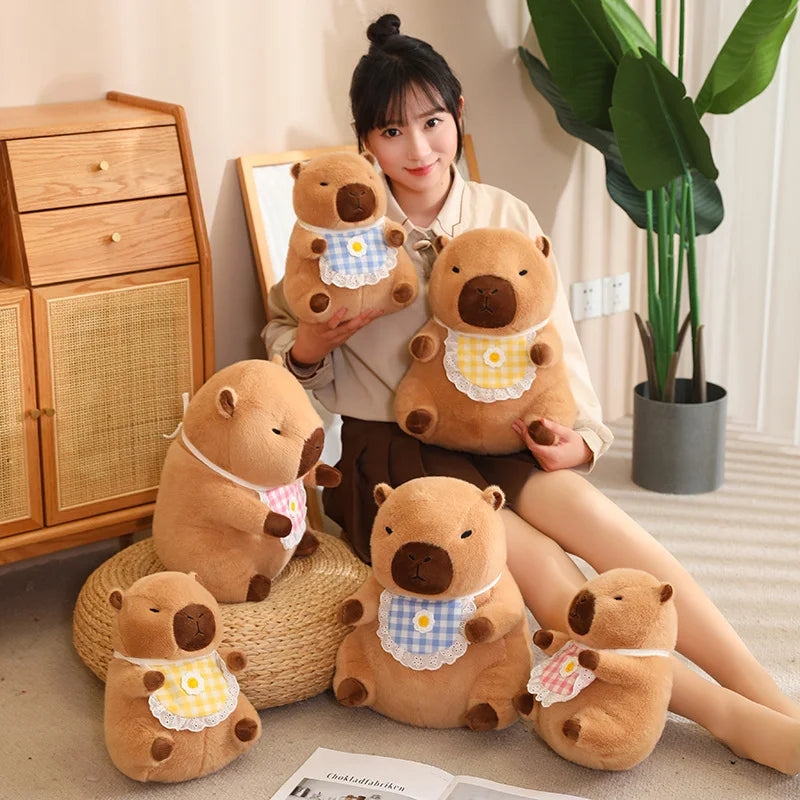 kawaiies-softtoys-plushies-kawaii-plush-Baby Capybara Animal Dress-up Plushie Collection Soft toy 