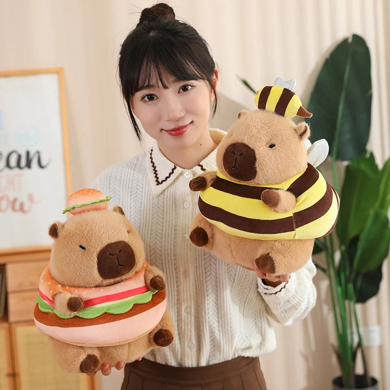 kawaiies-softtoys-plushies-kawaii-plush-Baby Capybara Animal Dress-up Plushie Collection Soft toy 