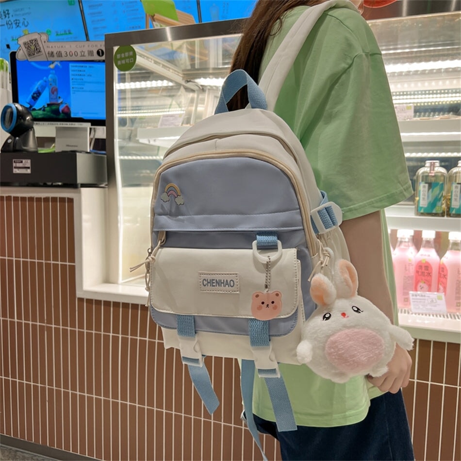 kawaiies-softtoys-plushies-kawaii-plush-Bunny Pastel Backpack Bag Bag 