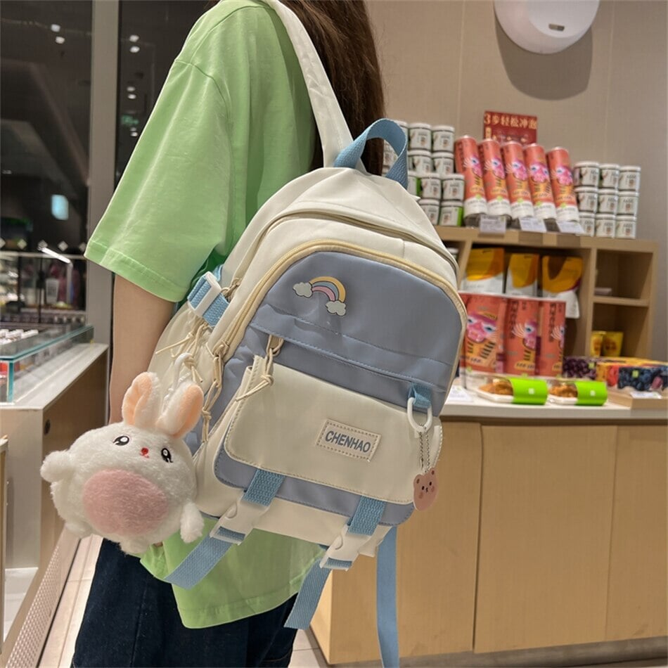 kawaiies-softtoys-plushies-kawaii-plush-Bunny Pastel Backpack Bag Bag 