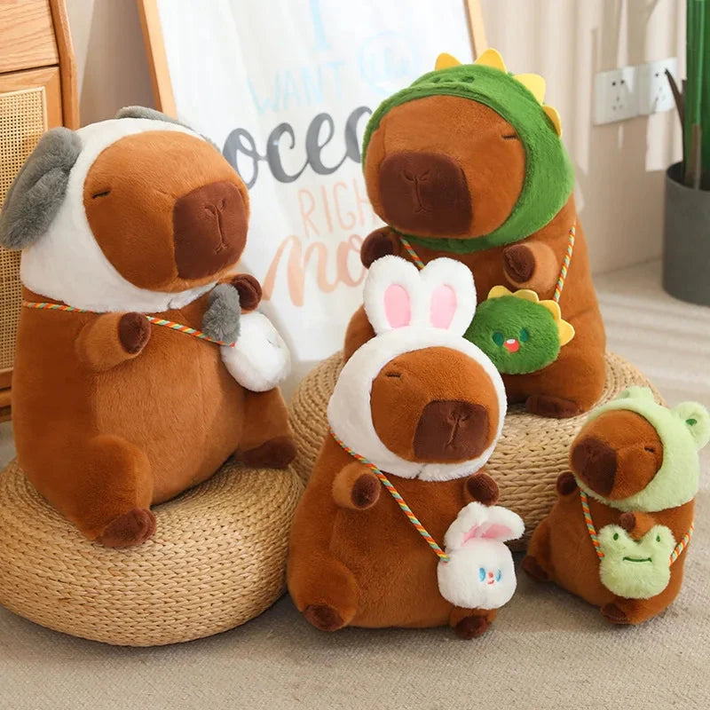 kawaiies-softtoys-plushies-kawaii-plush-Capybara Frog Besties Costume Plush Soft toy 