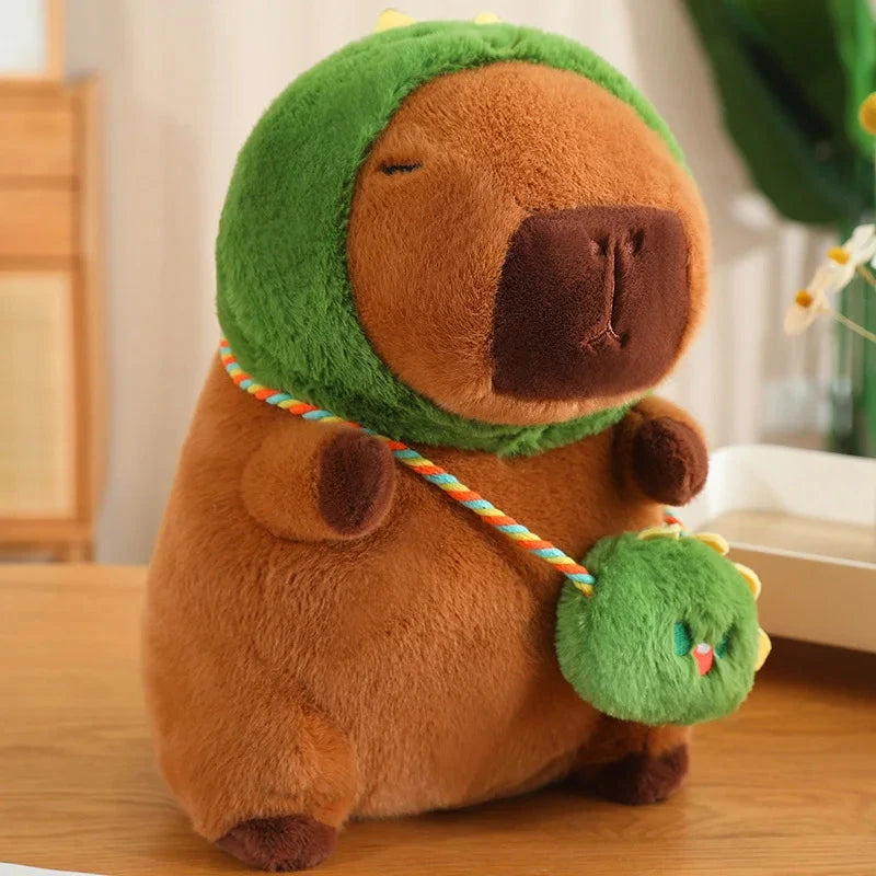 kawaiies-softtoys-plushies-kawaii-plush-Capybara Frog Besties Costume Plush Soft toy Dinosaur 10in / 25cm 