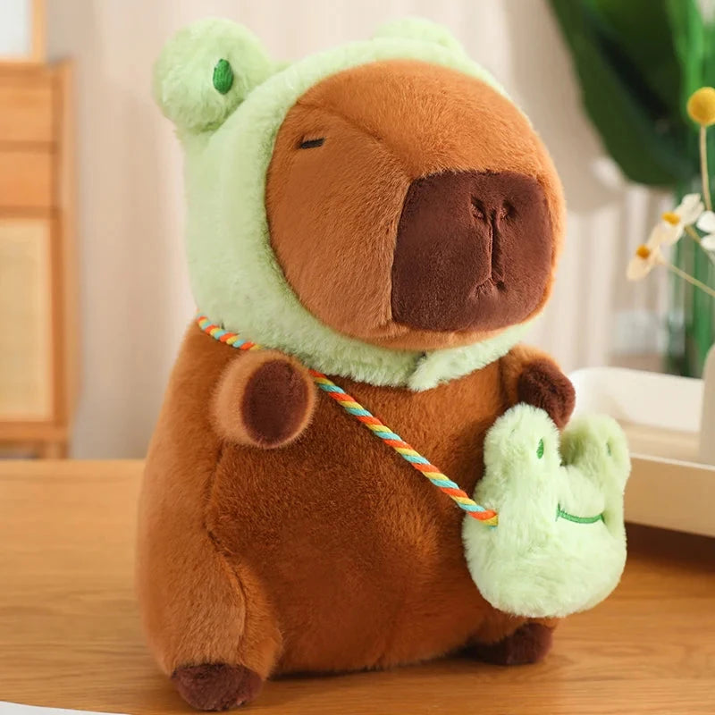 kawaiies-softtoys-plushies-kawaii-plush-Capybara Frog Besties Costume Plush Soft toy Frog 10in / 25cm 