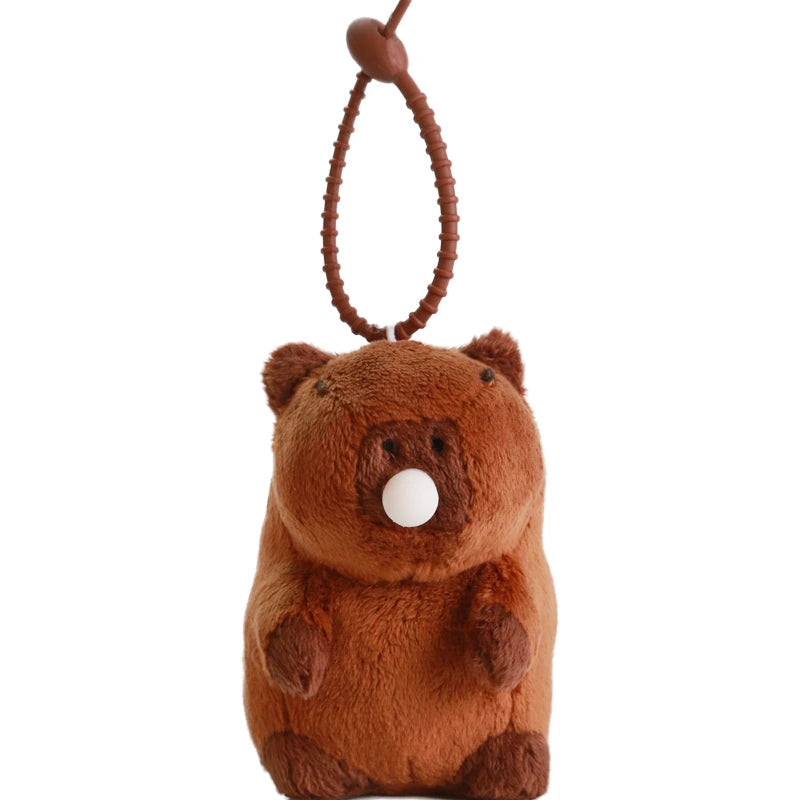 kawaiies-softtoys-plushies-kawaii-plush-Capybara Keychain Pendant Plush Soft toy 