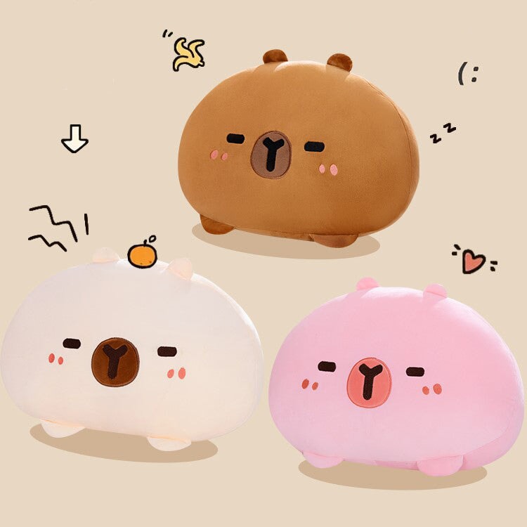 kawaiies-softtoys-plushies-kawaii-plush-Capybara Soft Mochi Plush Home Decor 