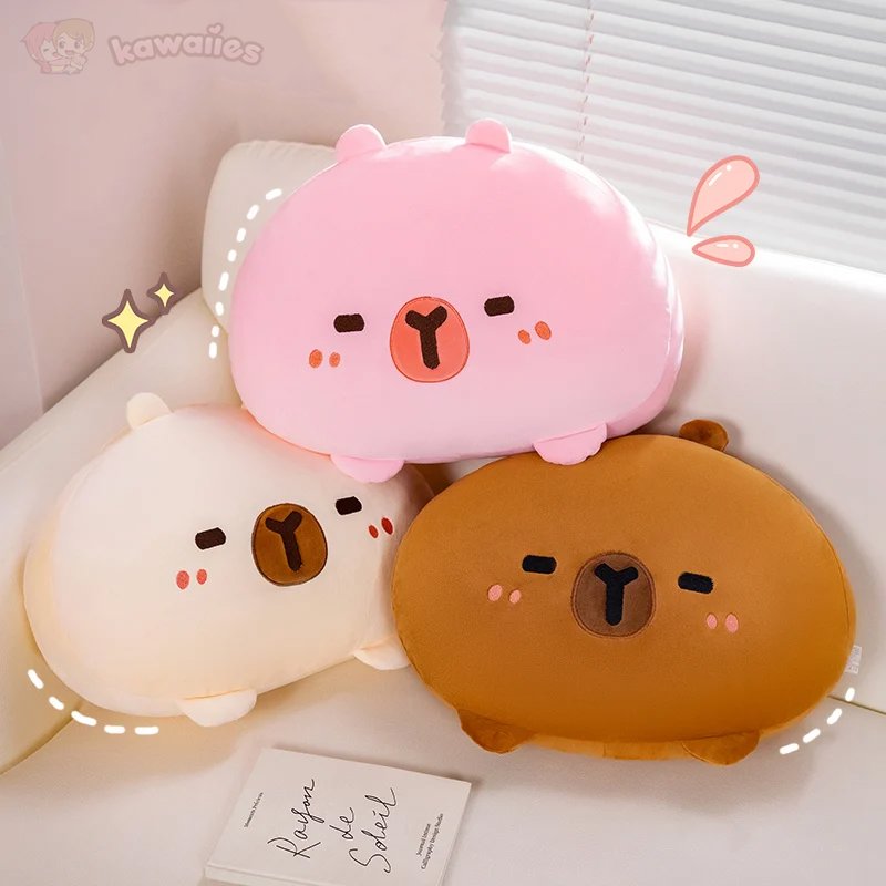 kawaiies-softtoys-plushies-kawaii-plush-Capybara Soft Mochi Plush Home Decor 