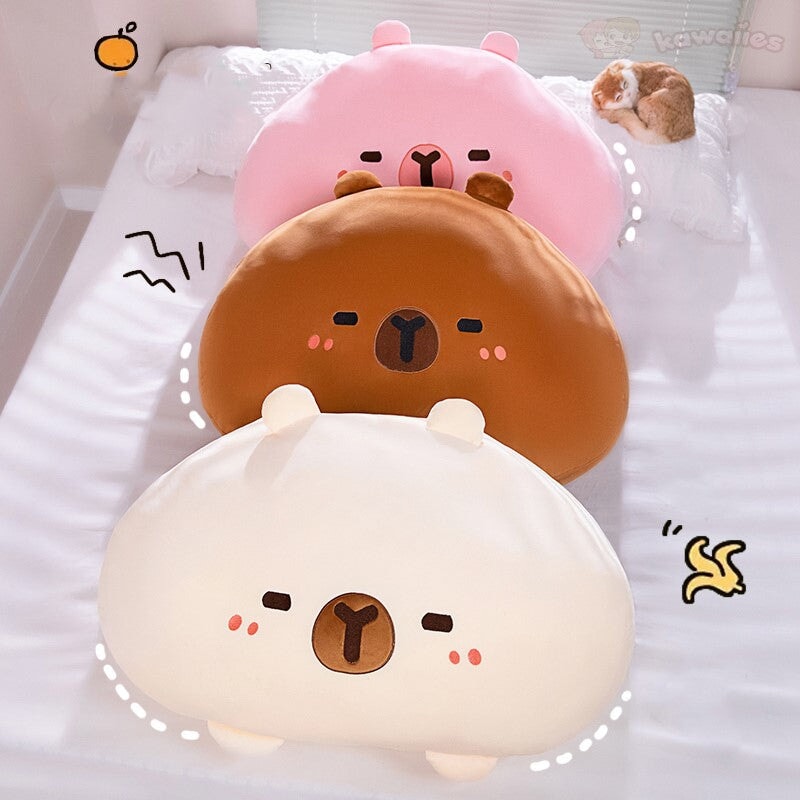 kawaiies-softtoys-plushies-kawaii-plush-Capybara Soft Mochi Plush Home Decor 