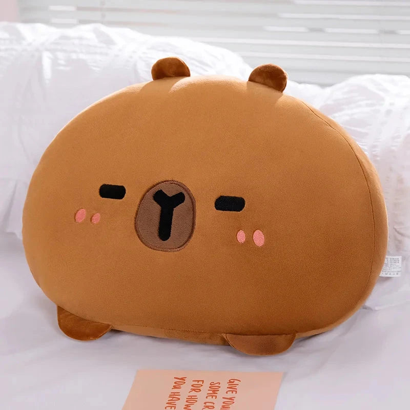 kawaiies-softtoys-plushies-kawaii-plush-Capybara Soft Mochi Plush Home Decor Brown 30cm 