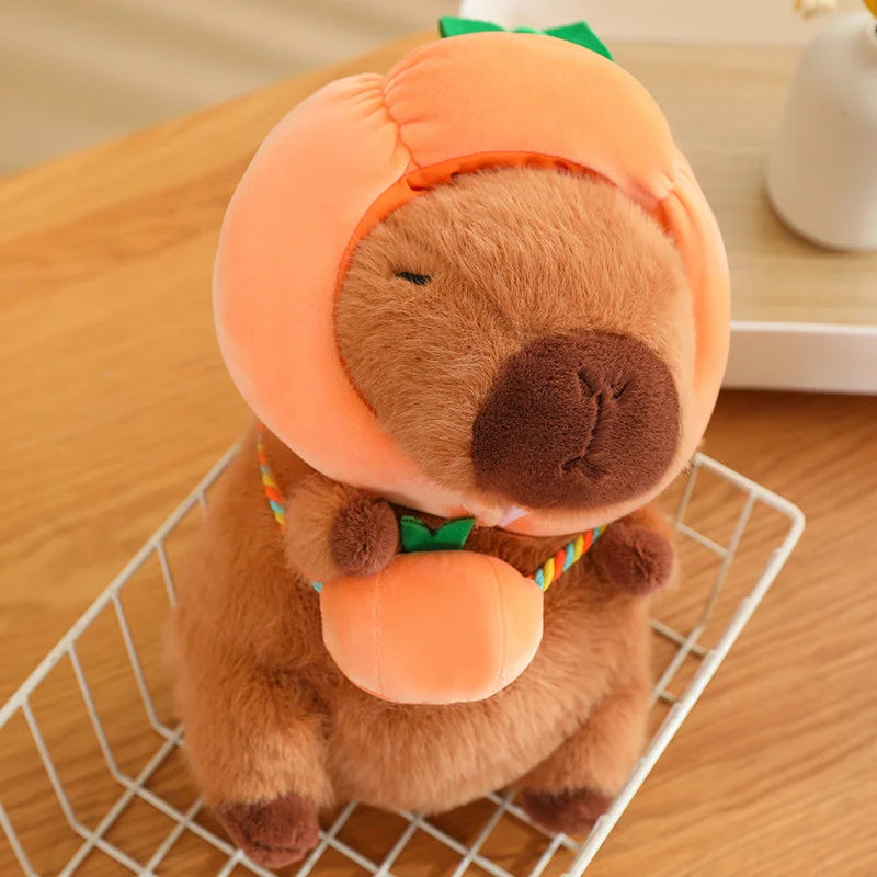 kawaiies-softtoys-plushies-kawaii-plush-Capybara with Vegetable Hats Plushie Soft toy 