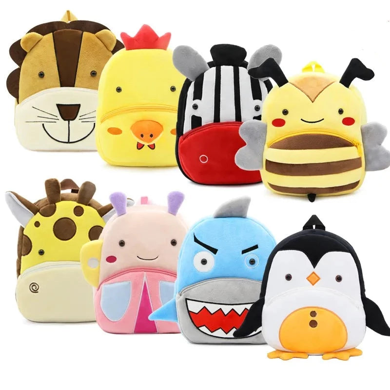 kawaiies-softtoys-plushies-kawaii-plush-Cartoon Animal Children's BackPack Collection Bags 