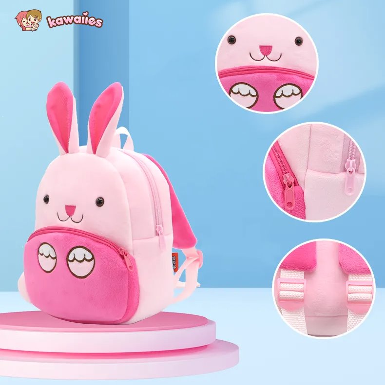 kawaiies-softtoys-plushies-kawaii-plush-Cartoon Animal Children's BackPack Collection Bags 