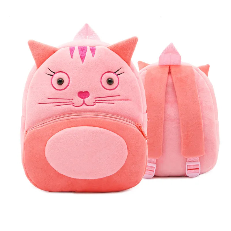 kawaiies-softtoys-plushies-kawaii-plush-Cartoon Animal Children's BackPack Collection Bags Cat 