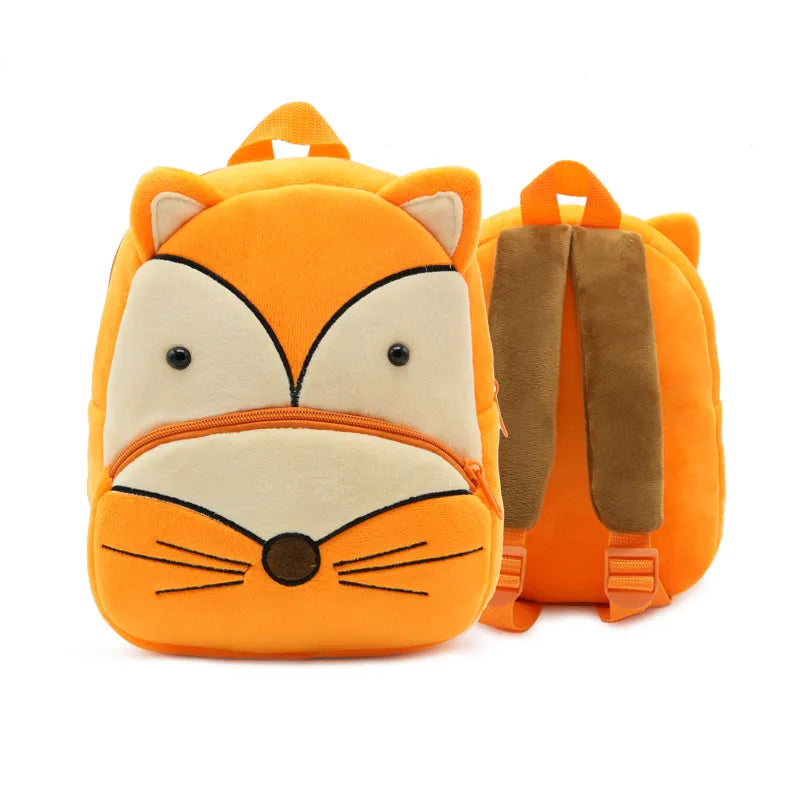 kawaiies-softtoys-plushies-kawaii-plush-Cartoon Animal Children's BackPack Collection Bags Fox 