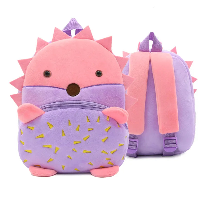 kawaiies-softtoys-plushies-kawaii-plush-Cartoon Animal Children's BackPack Collection Bags Hedgehog 