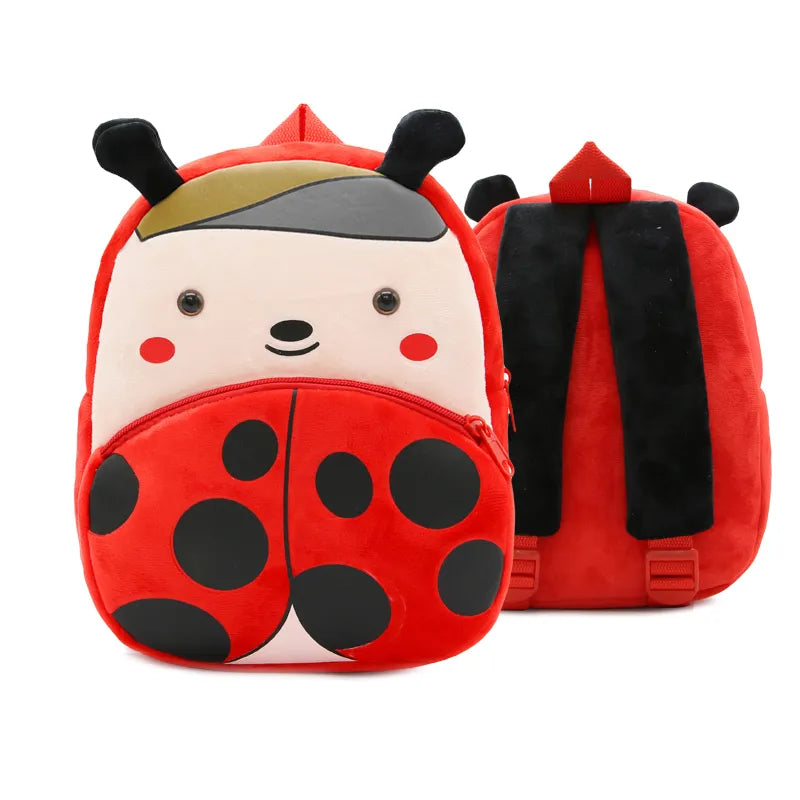 kawaiies-softtoys-plushies-kawaii-plush-Cartoon Animal Children's BackPack Collection Bags Ladybird 