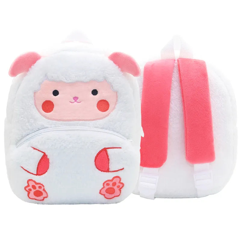 kawaiies-softtoys-plushies-kawaii-plush-Cartoon Animal Children's BackPack Collection Bags Lamb 