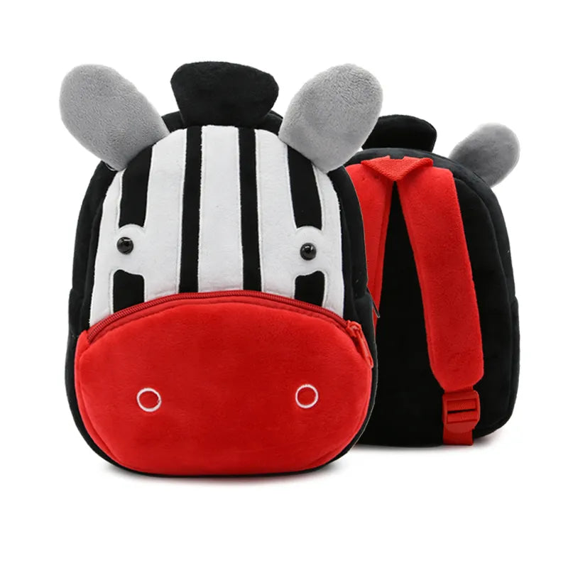 kawaiies-softtoys-plushies-kawaii-plush-Cartoon Animal Children's BackPack Collection Bags Zebra 