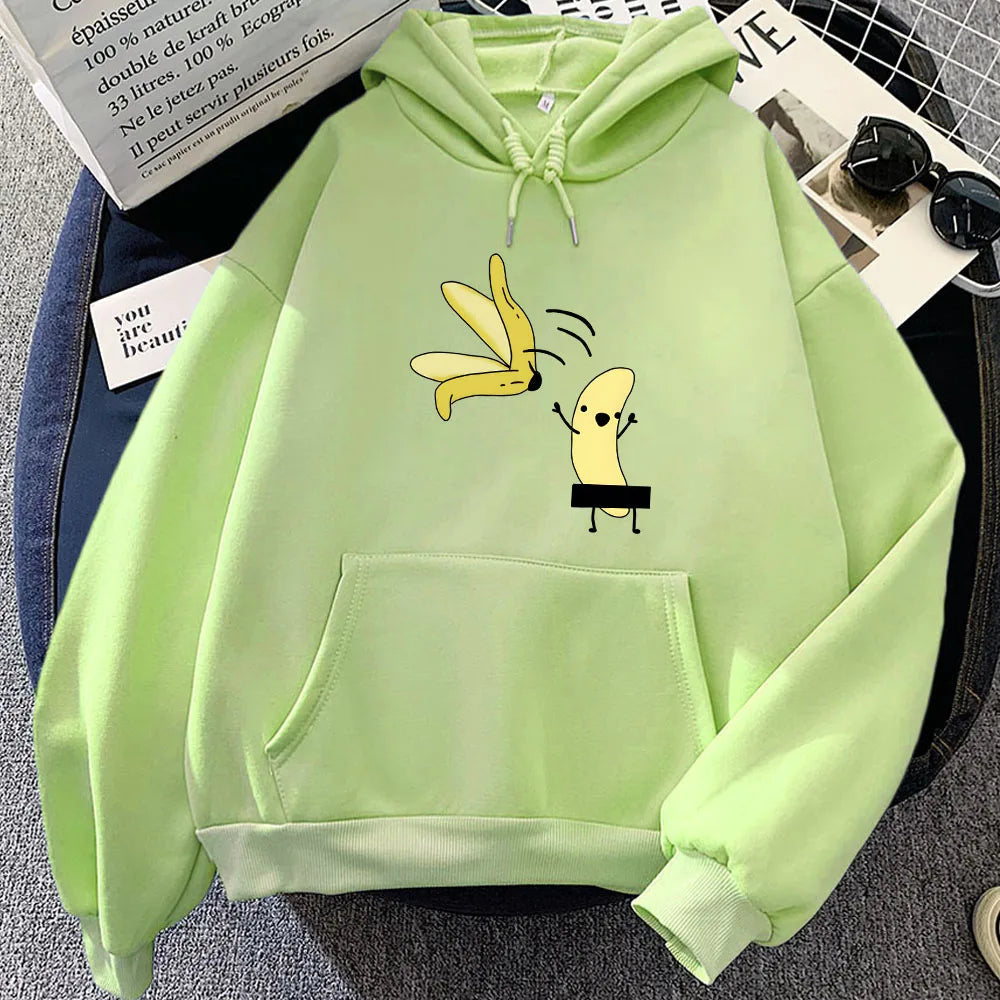 kawaiies-softtoys-plushies-kawaii-plush-Cheeky Naked Banana Unisex Hoodies Hoodies Lime S 