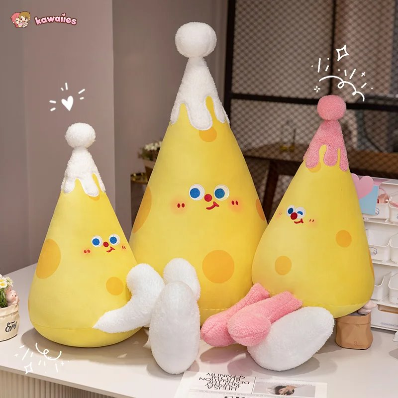 kawaiies-softtoys-plushies-kawaii-plush-Cheerful Cheese Plushies Soft toy 