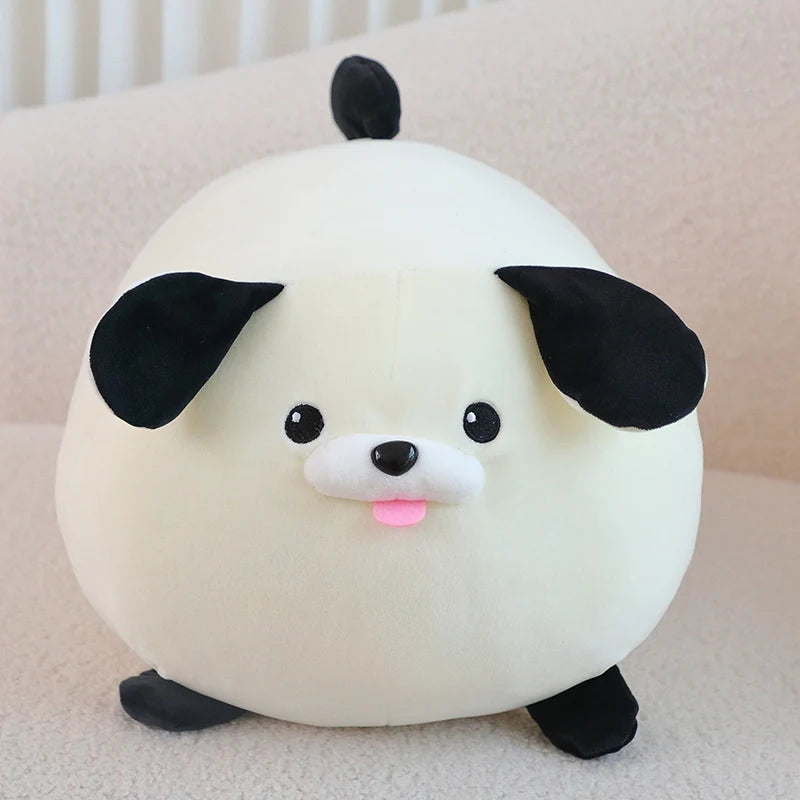 kawaiies-softtoys-plushies-kawaii-plush-Cheerful White Brown Dog Plushies Soft toy 