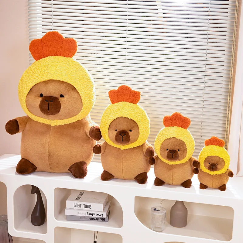 kawaiies-softtoys-plushies-kawaii-plush-Chubby Capybara Plushie With Hat Soft toy 