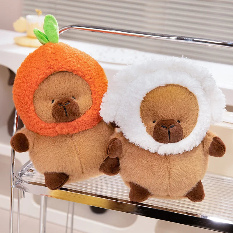 kawaiies-softtoys-plushies-kawaii-plush-Chubby Capybara Plushie With Hat Soft toy 