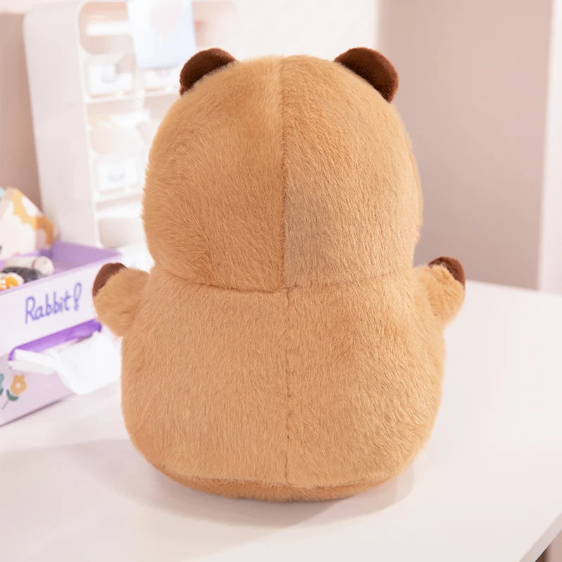 kawaiies-softtoys-plushies-kawaii-plush-Chubby Capybara Plushie With Hat Soft toy 