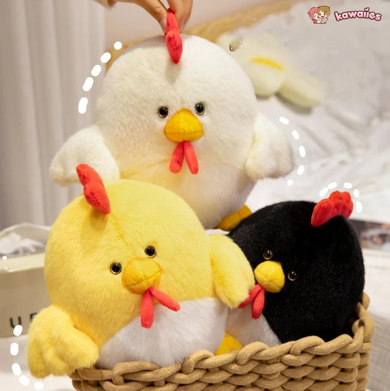 kawaiies-softtoys-plushies-kawaii-plush-Chunky Chicken Plushies Soft toy 