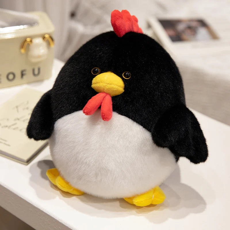 kawaiies-softtoys-plushies-kawaii-plush-Chunky Chicken Plushies Soft toy Black 45cm 