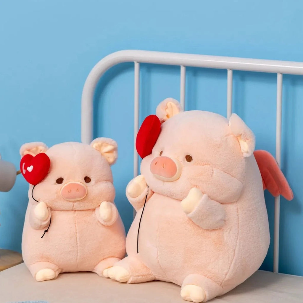 kawaiies-softtoys-plushies-kawaii-plush-Chunky Love Heart Piggy Plushie Soft toy 