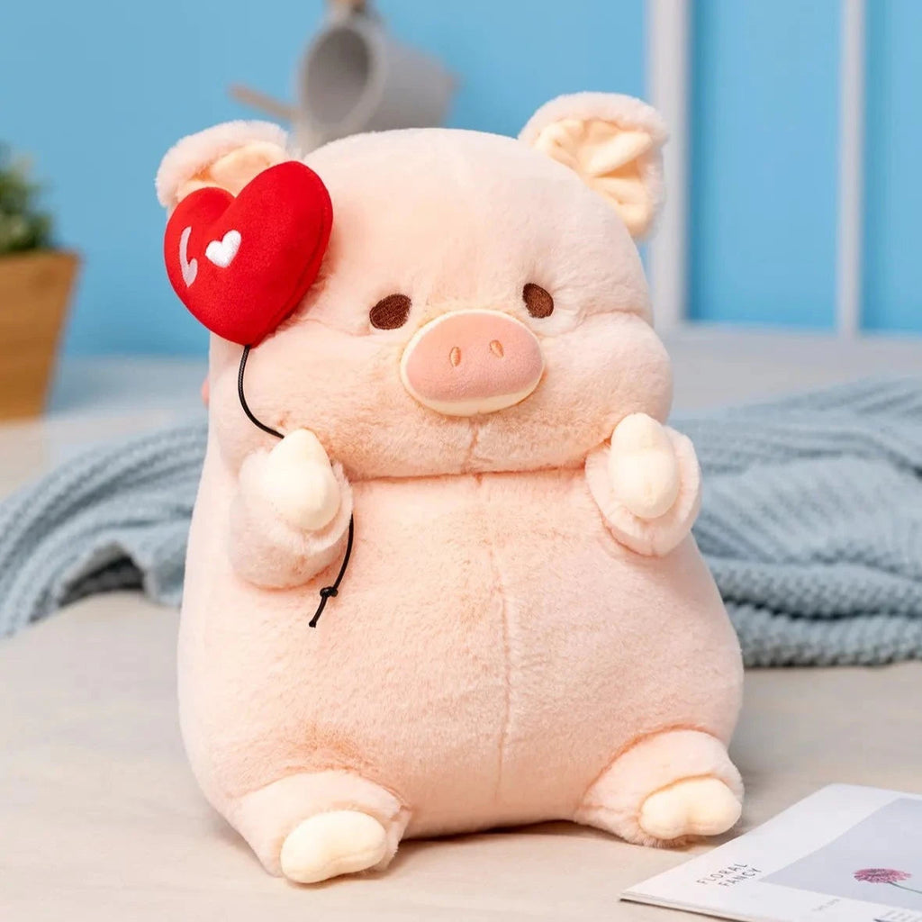 kawaiies-softtoys-plushies-kawaii-plush-Chunky Love Heart Piggy Plushie Soft toy 