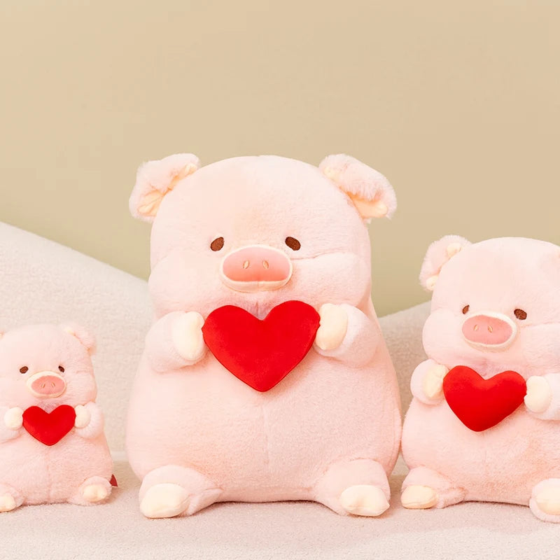 kawaiies-softtoys-plushies-kawaii-plush-Chunky Love Heart Piggy Plushie Soft toy 