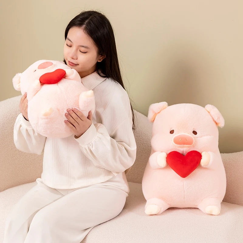 kawaiies-softtoys-plushies-kawaii-plush-Chunky Love Heart Piggy Plushie Soft toy 