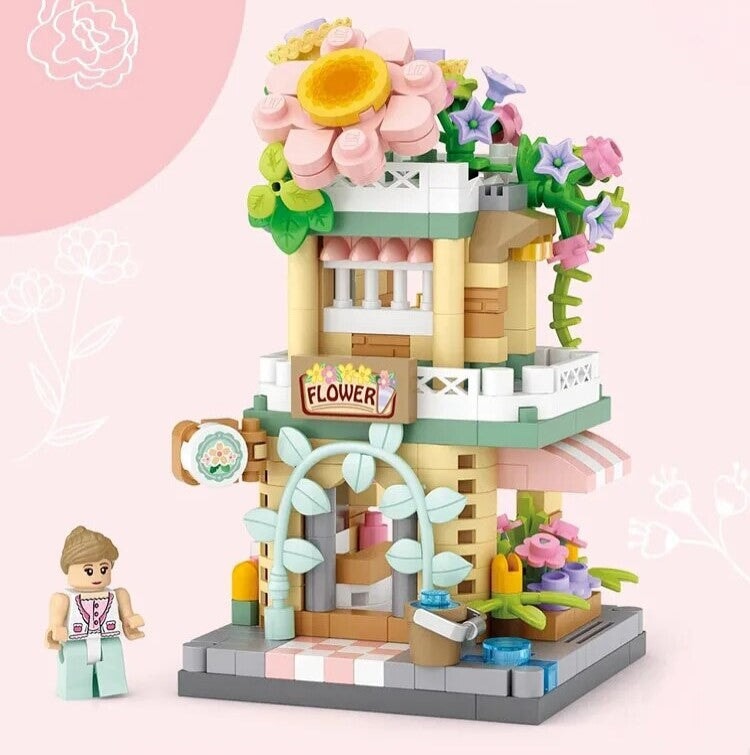 kawaiies-softtoys-plushies-kawaii-plush-City View Ice Cream Panda Cafes Flower Camera Shops Micro Building Sets Build it 