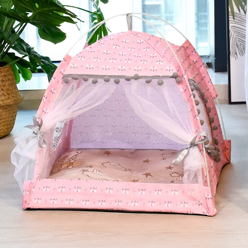 kawaiies-softtoys-plushies-kawaii-plush-Cool Breezy Tent Cat Bed Pet Beds 